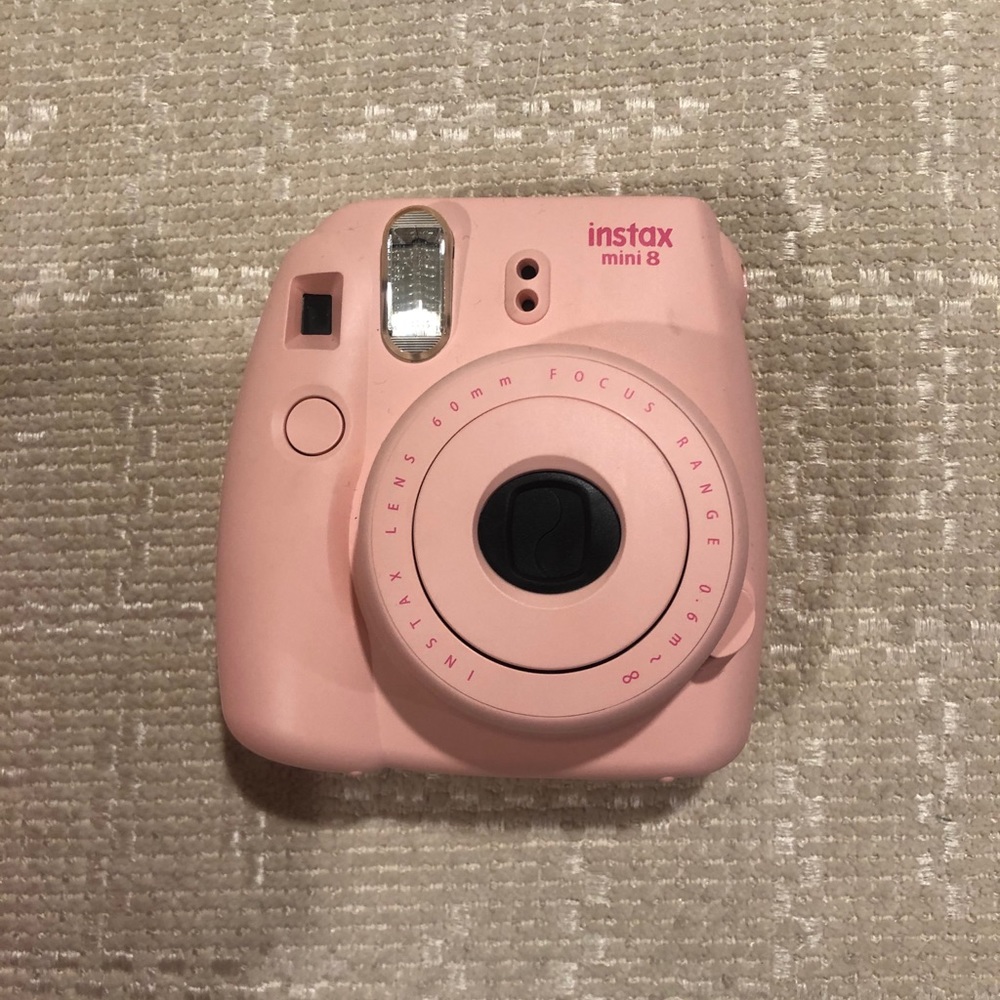 Instax Mini 8 pink camera
